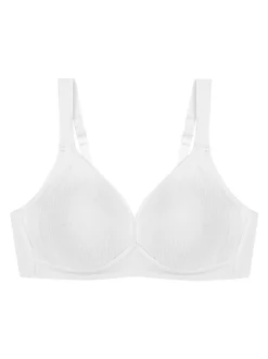 Triumph Damen BH ohne Bügel - Modern Soft & Cotton N in weiß