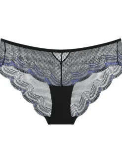 Triumph Damen Hipster - Comfort Glam in schwarz indigo