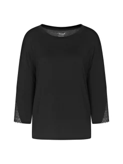 Triumph Damen Langarmshirt in schwarz