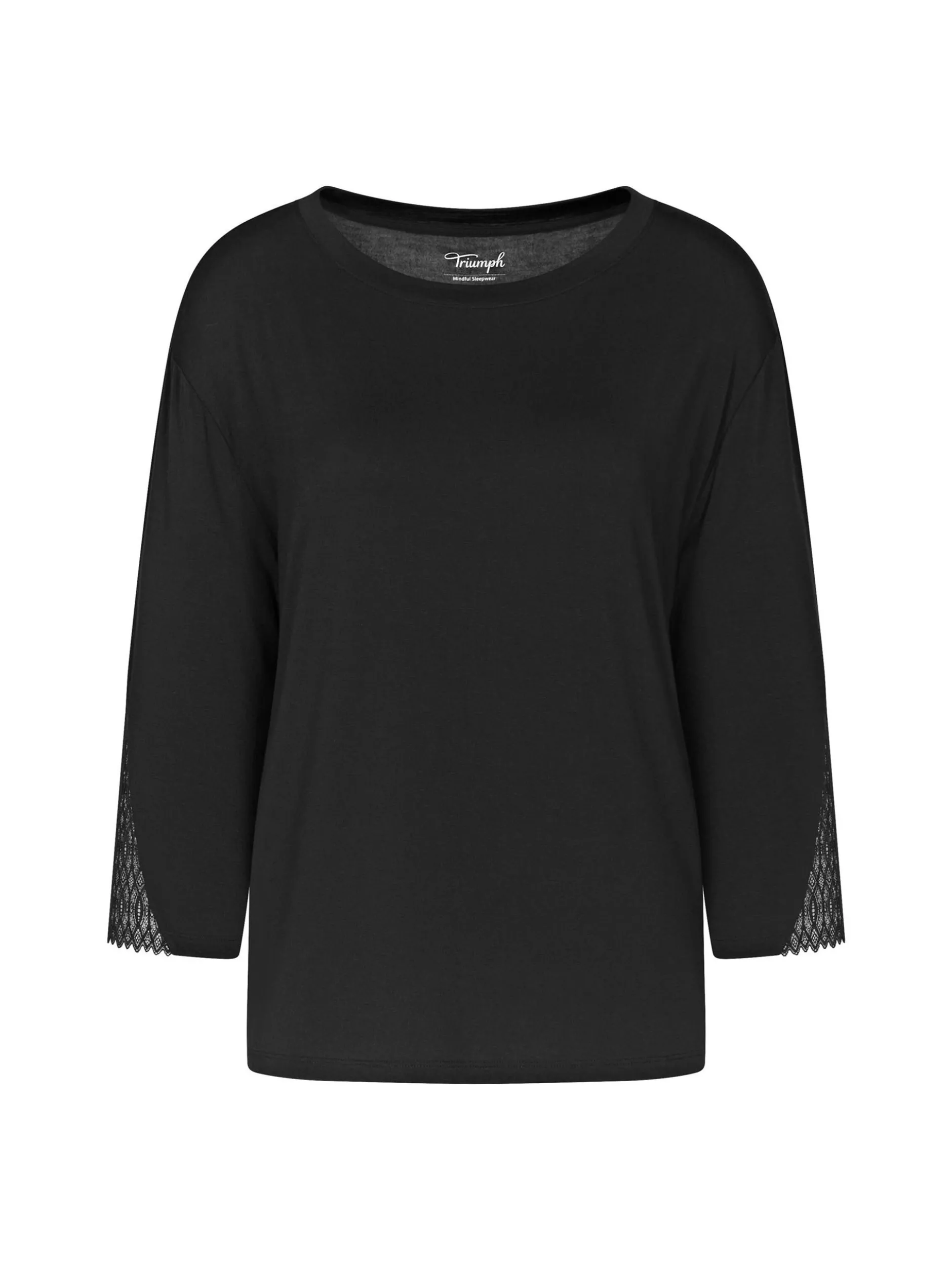 Triumph Damen Langarmshirt in schwarz