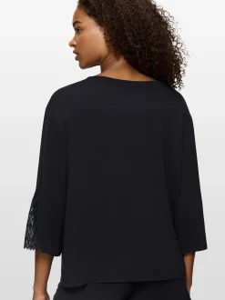 Triumph Damen Langarmshirt in schwarz