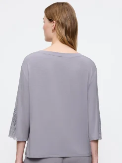 Triumph Damen Langarmshirt in grau