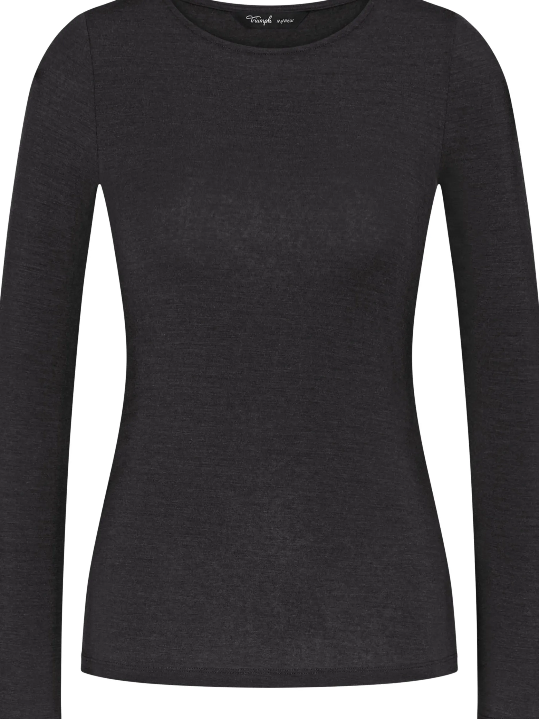 Triumph Damen Longsleeve - Beauty Layers in schwarz