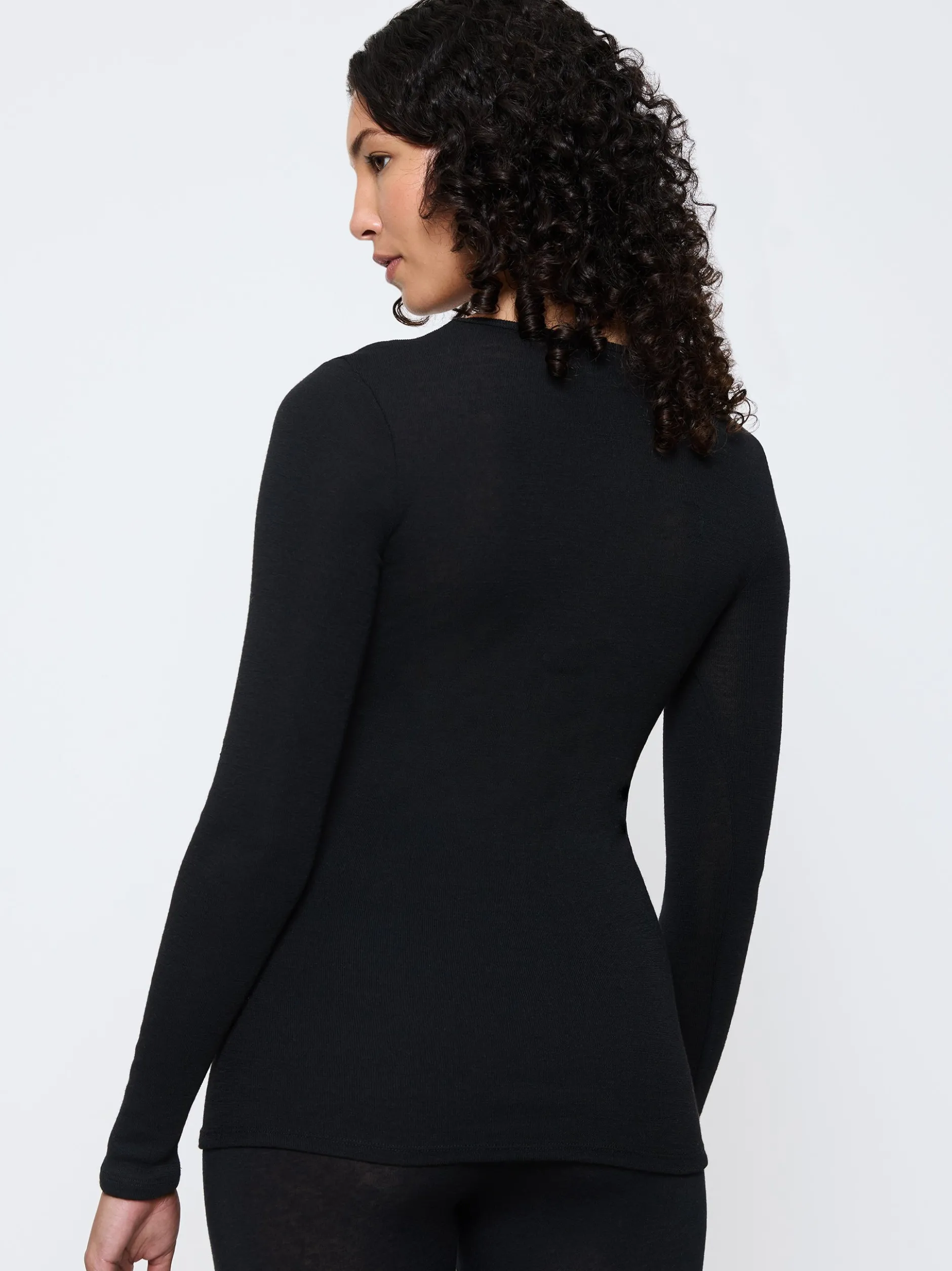 Triumph Damen Longsleeve - Beauty Layers in schwarz