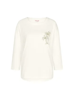 Triumph Damen Longsleeve - Red Label Mix & Match in weiß