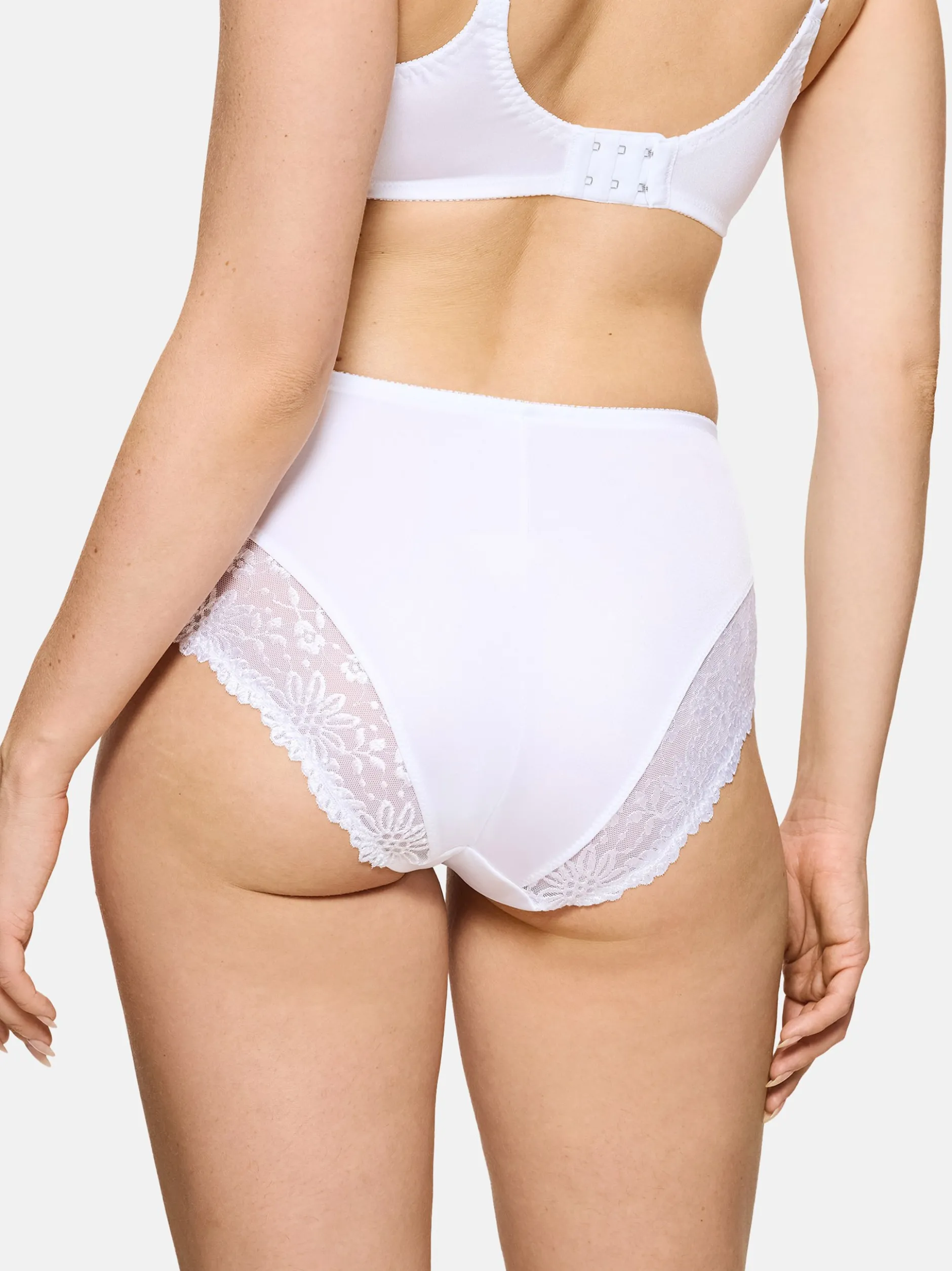 Triumph Damen Maxislip - Ladyform Soft Maxi in weiß