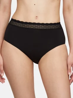 Triumph Damen Midi Slip - 4er Pack Feel of Modal in schwarz