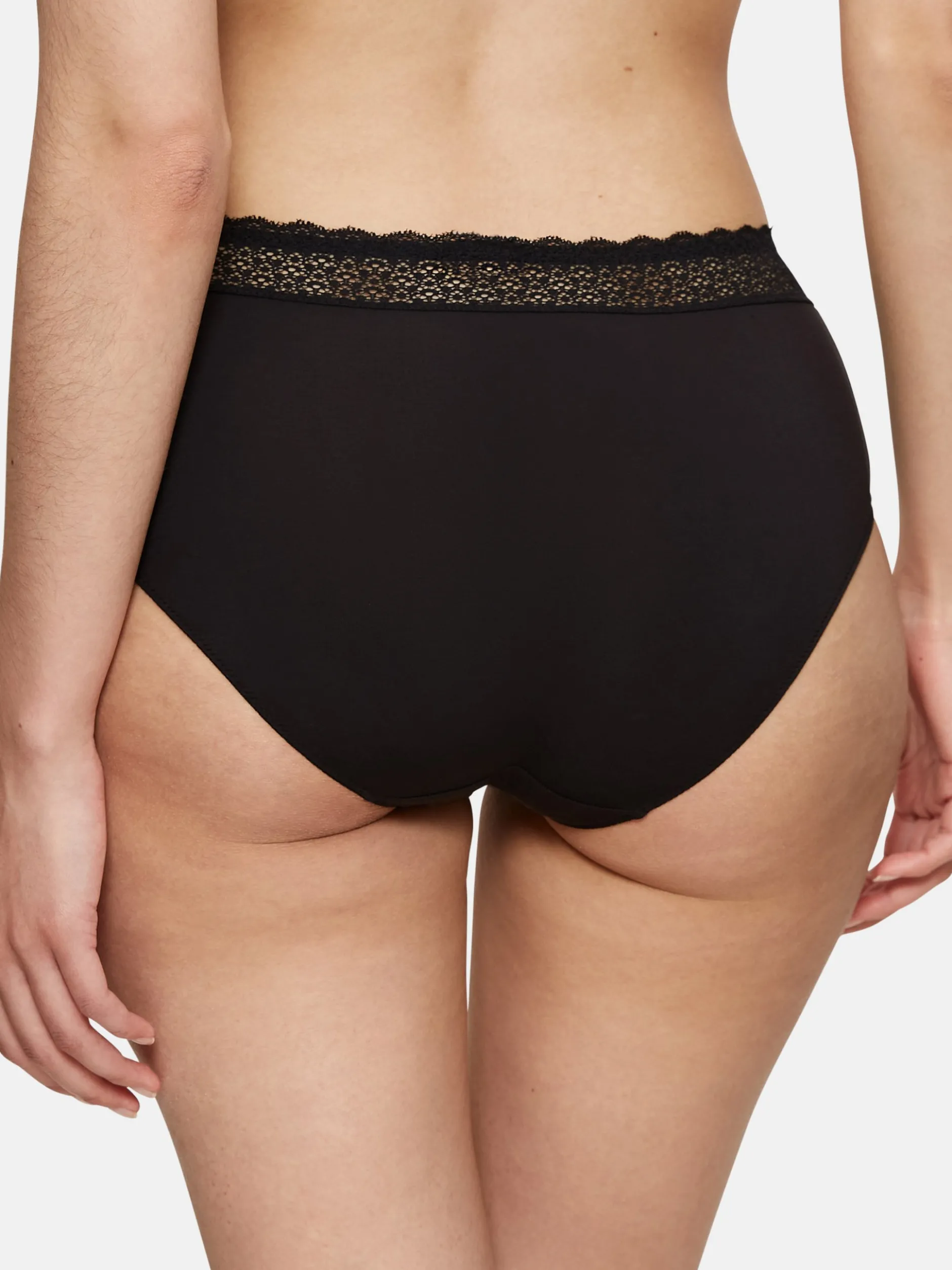 Triumph Damen Midi Slip - 4er Pack Feel of Modal in schwarz