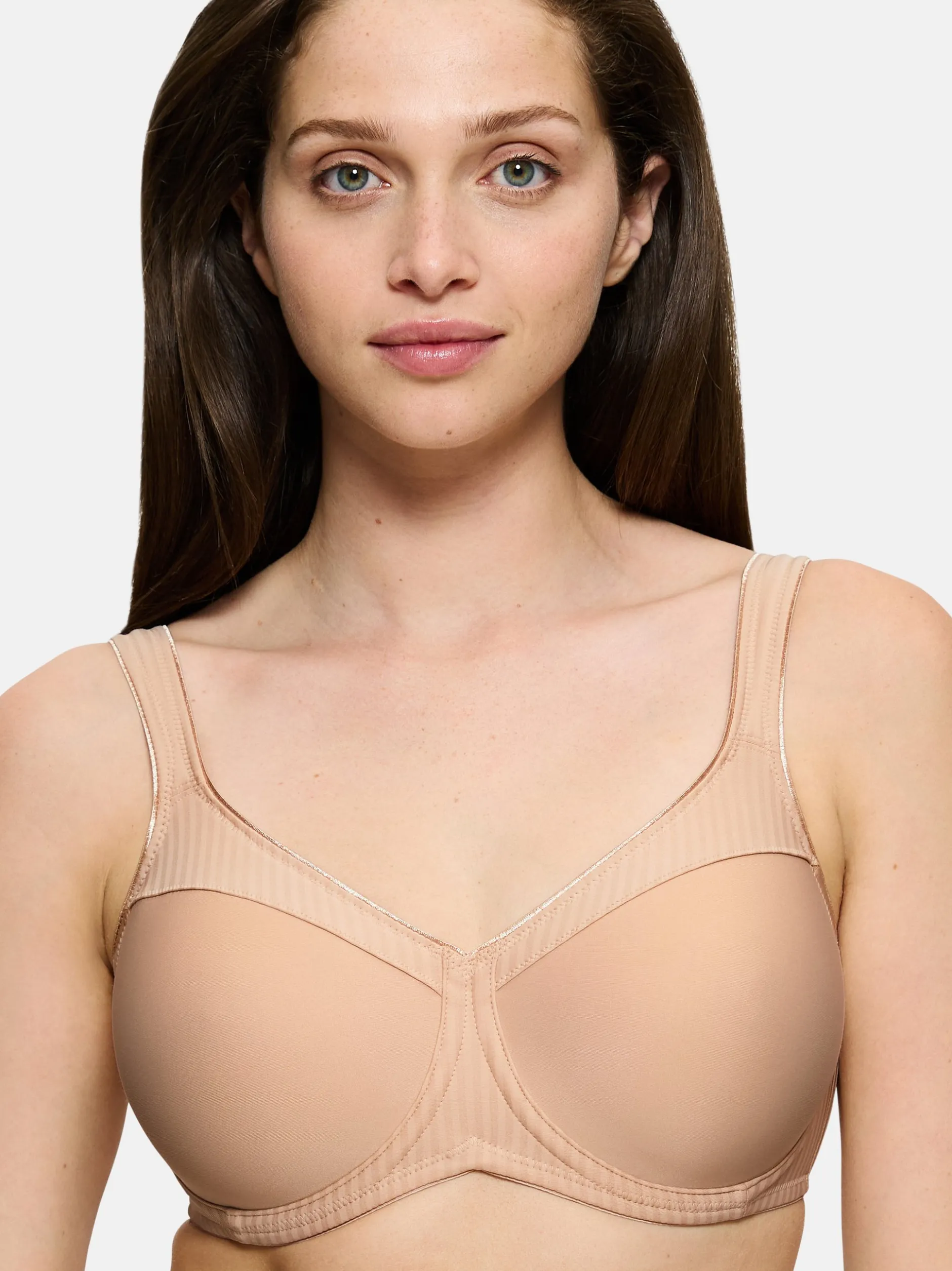 Triumph Damen Minimizer-BH - Modern Soft & Cotton in beige