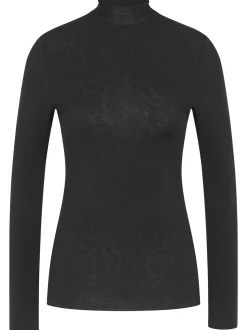 Triumph Damen Rollkragenshirt - Beauty Layers Top in schwarz