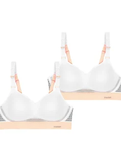 Triumph Damen Schalen-BH - Triaction Hybrid Lite in weiß