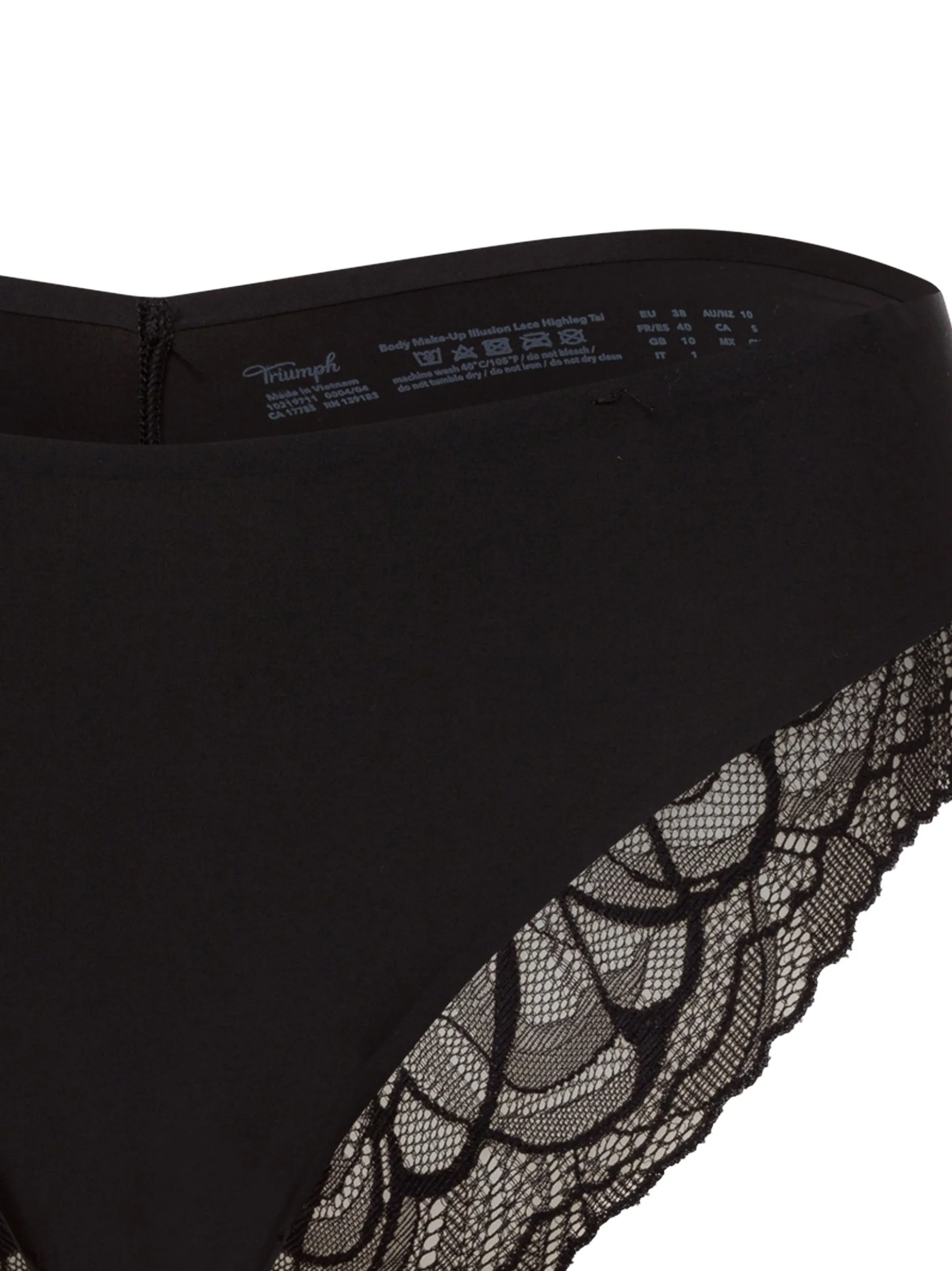 Triumph Damen Slip in schwarz