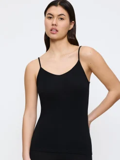 Triumph Damen Spaghettitop - Beauty Layers in schwarz