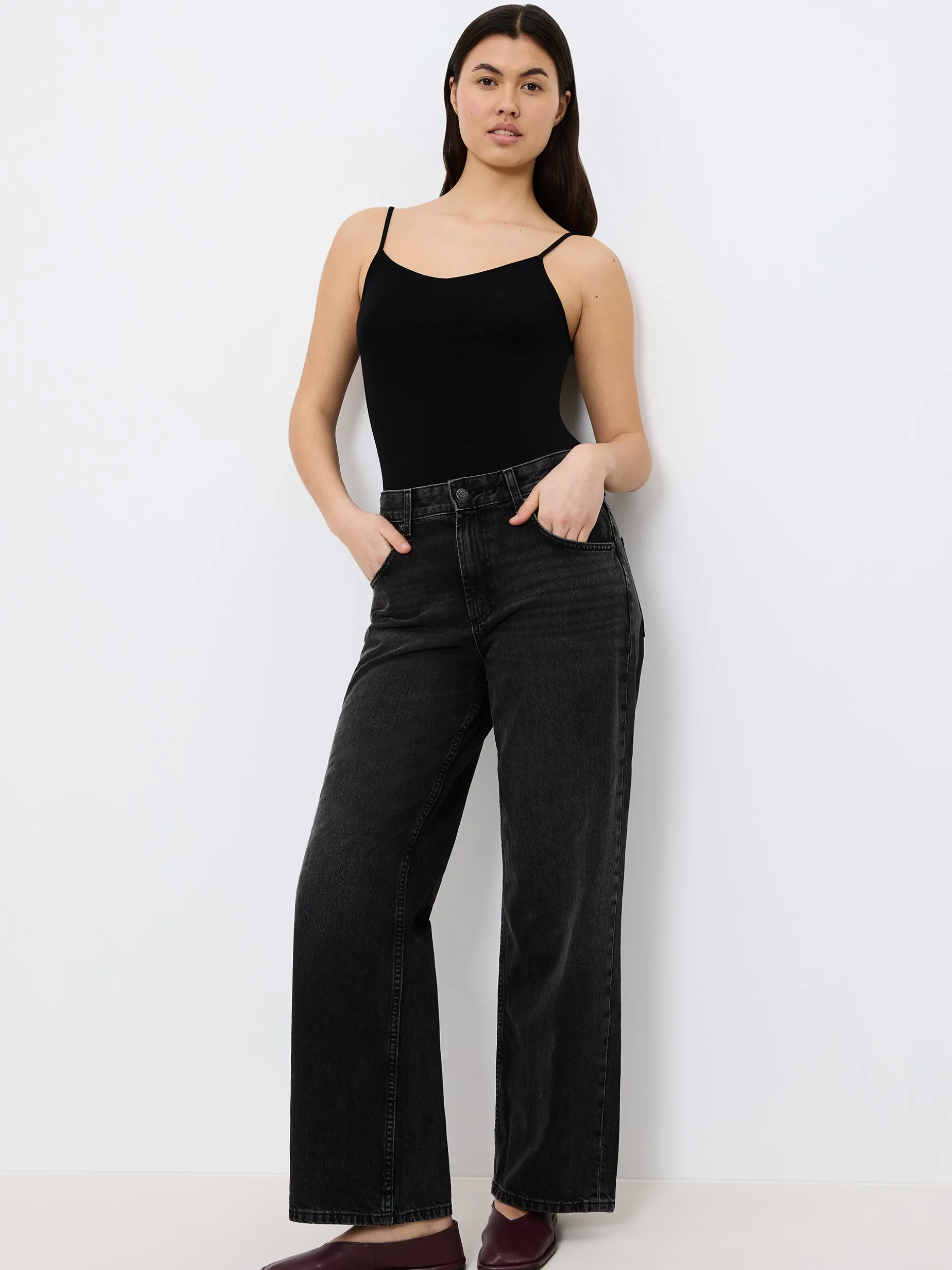 Triumph Damen Spaghettitop - Beauty Layers in schwarz