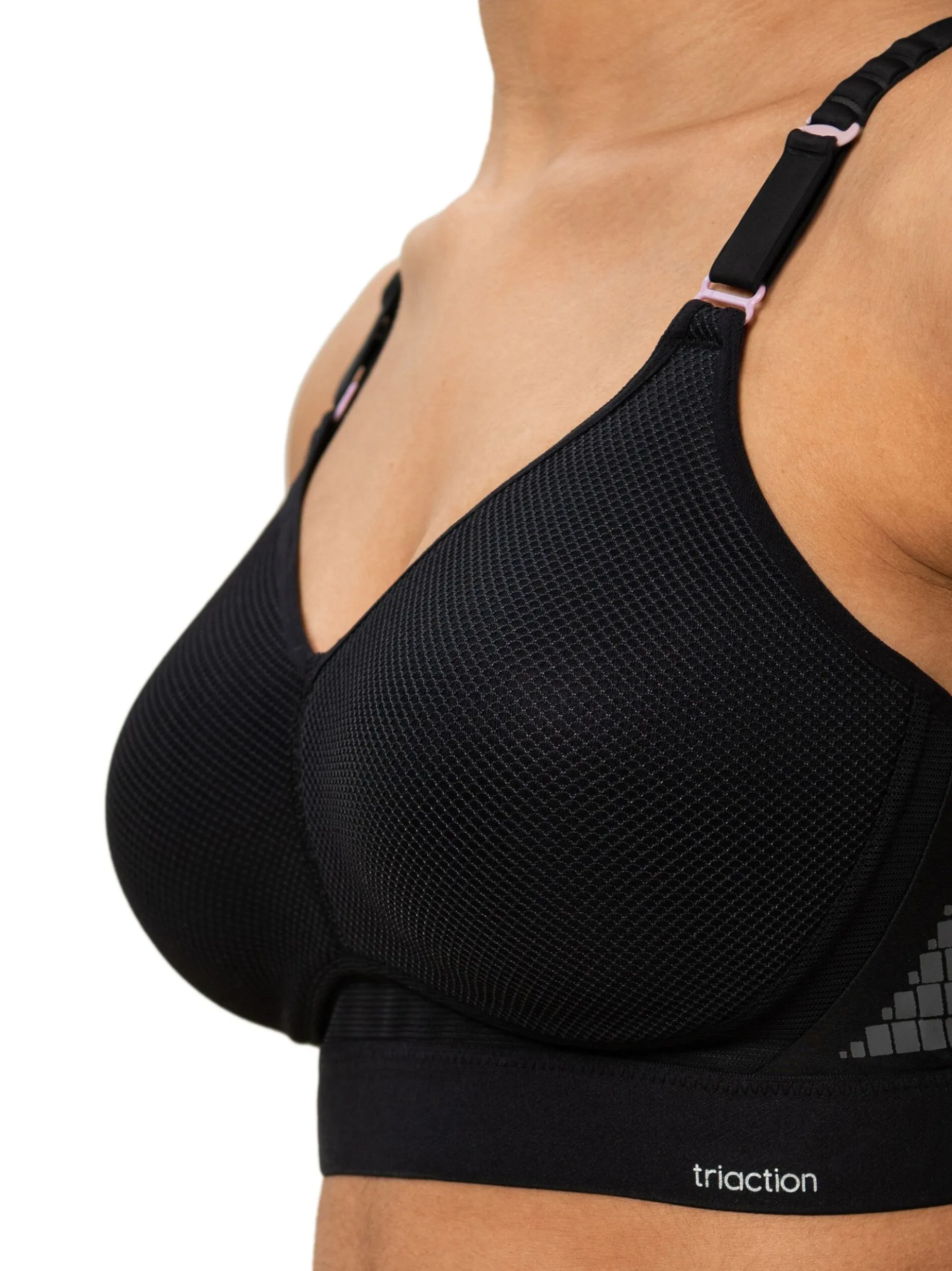 Triumph Damen Sport-BH - Triaction Hybrid Lite in schwarz