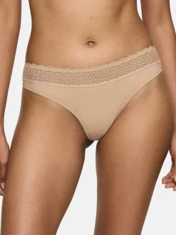 Triumph Damen String - 6er Pack Feel of Modal in beige