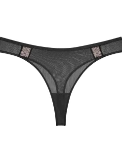 Triumph Damen String - Palina Cosmic Heartbeat String in schwarz