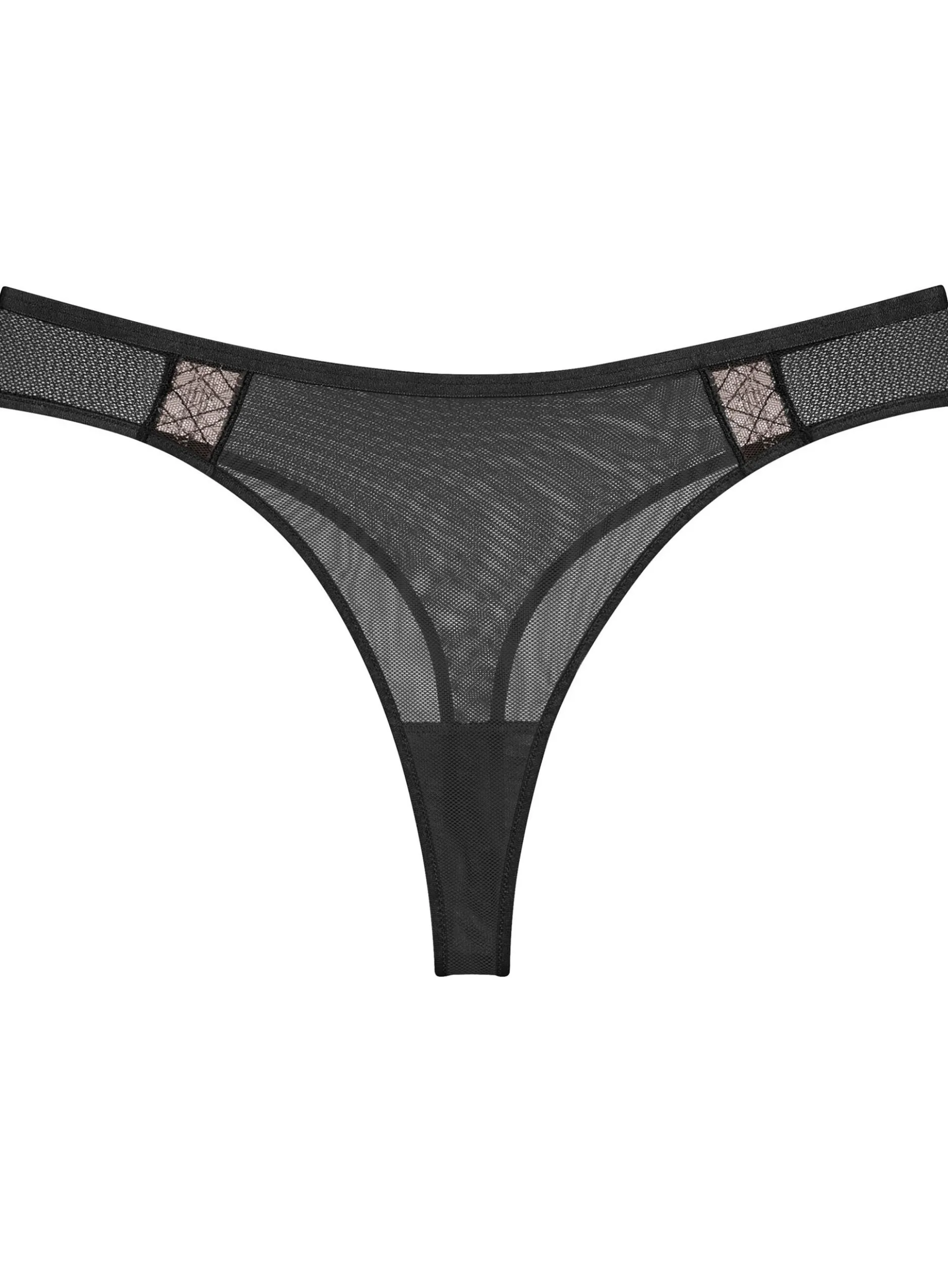 Triumph Damen String - Palina Cosmic Heartbeat String in schwarz