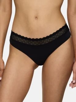 Triumph Damen Tai Slip - 6er Pack Feel of Modal in schwarz