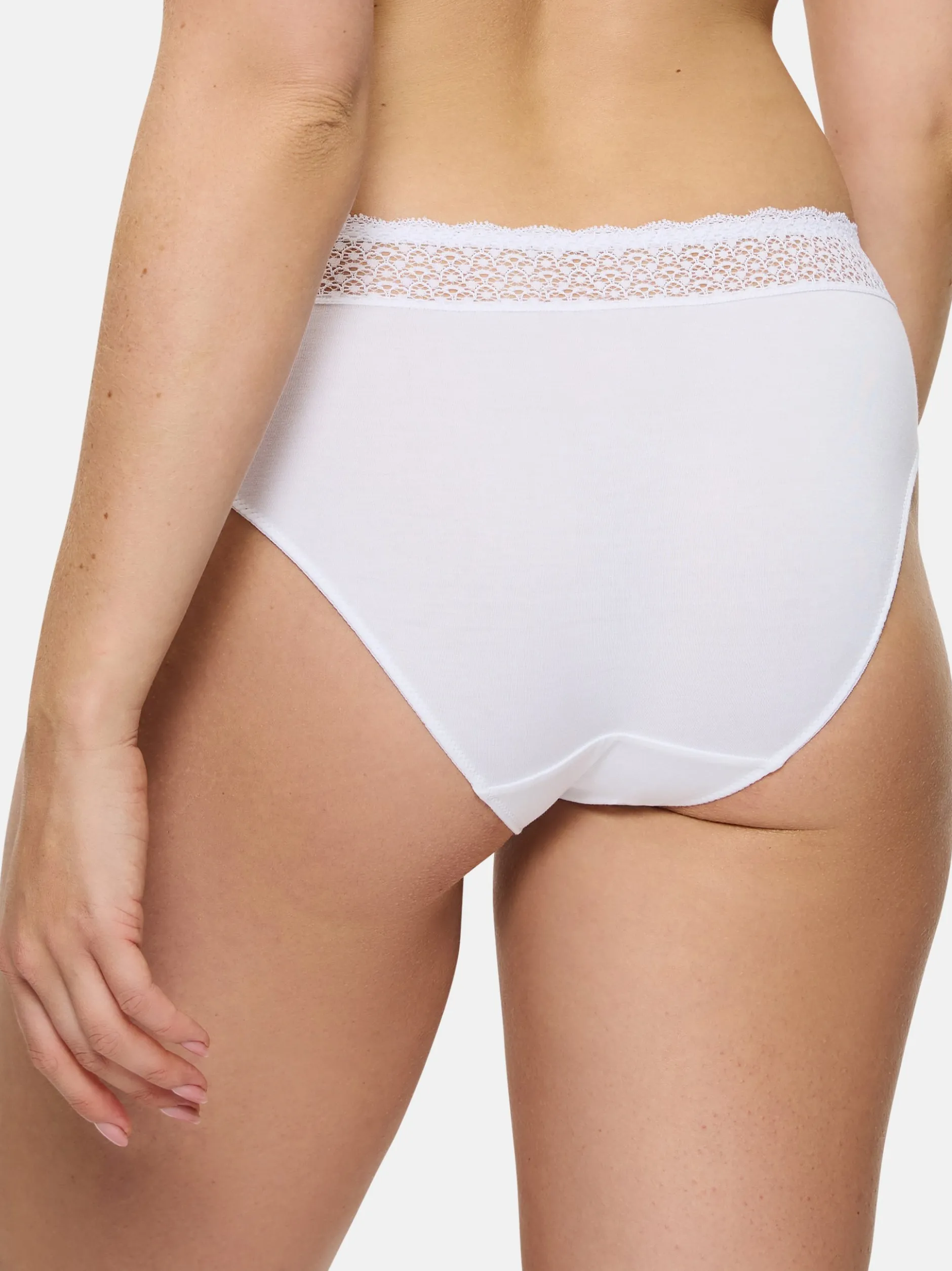 Triumph Damen Tai Slip - 4er Pack Feel of Modal in weiß