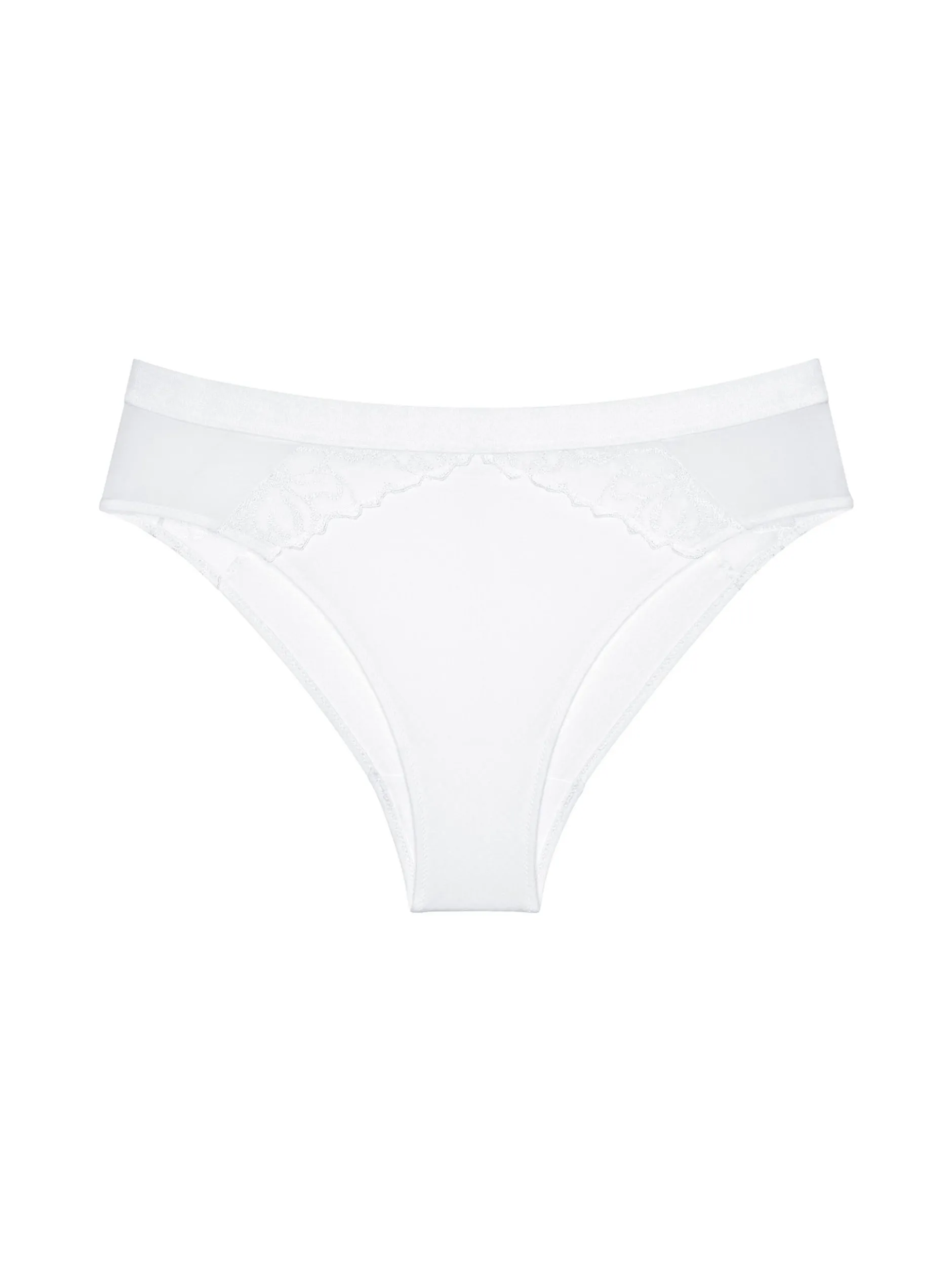 Triumph Damen Tai-Slip - Florale Wild Azalea Florale in weiß