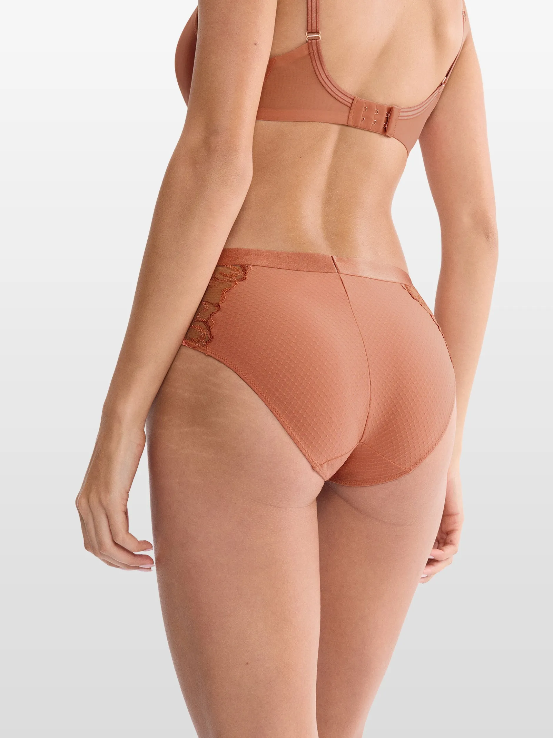 Triumph Damen Tai-Slip - Florale Wild Azalea Florale in orange
