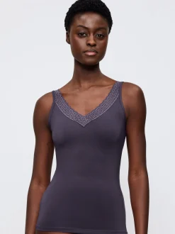 Triumph Damen Tanktop - Red Label Feel of Modal in anthrazit