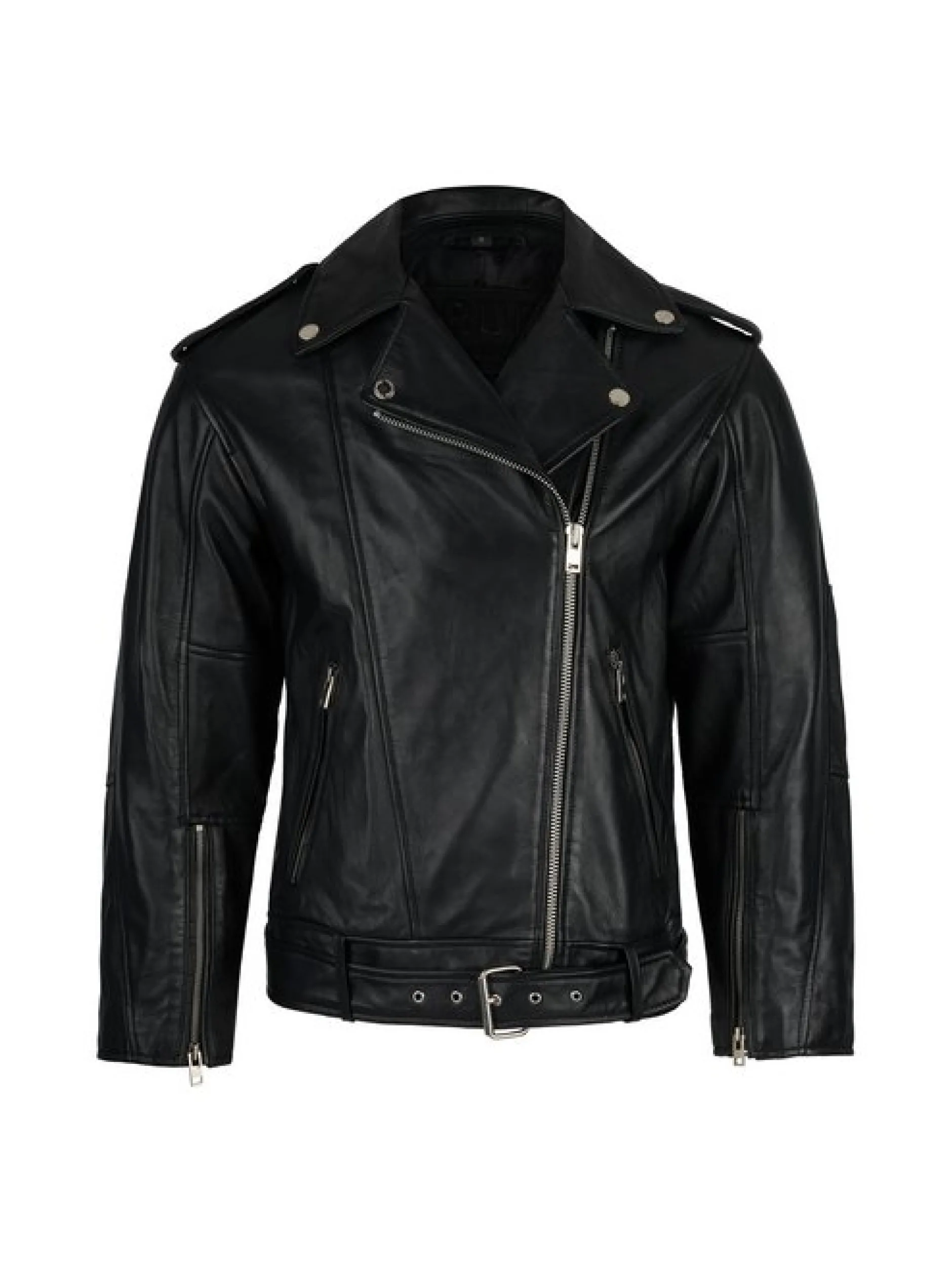 Trueprodigy Damen Lederjacke - Dua in schwarz