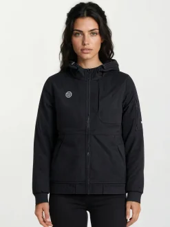 Trueprodigy Damen Outdoorjacke in schwarz