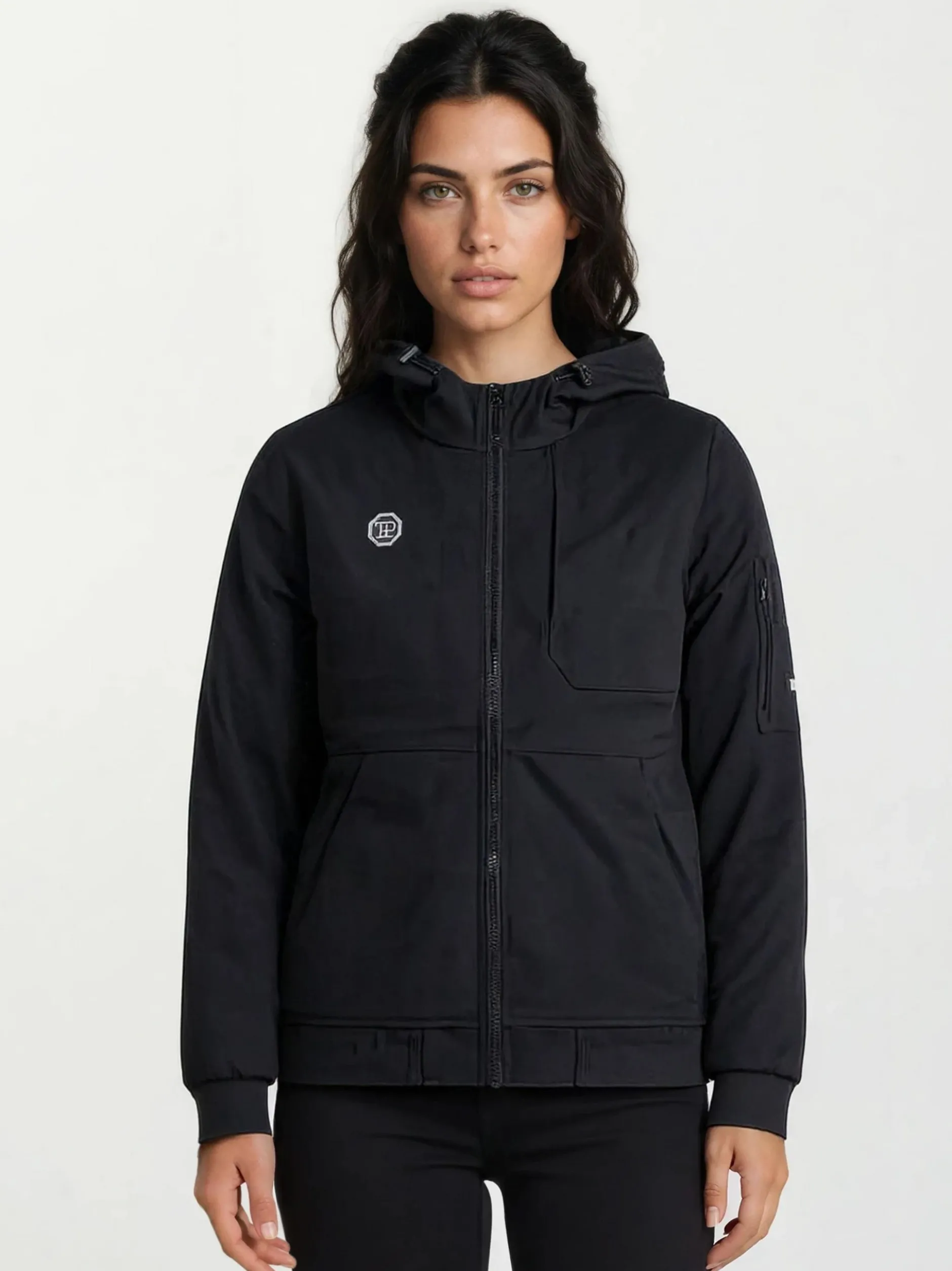 Trueprodigy Damen Outdoorjacke in schwarz