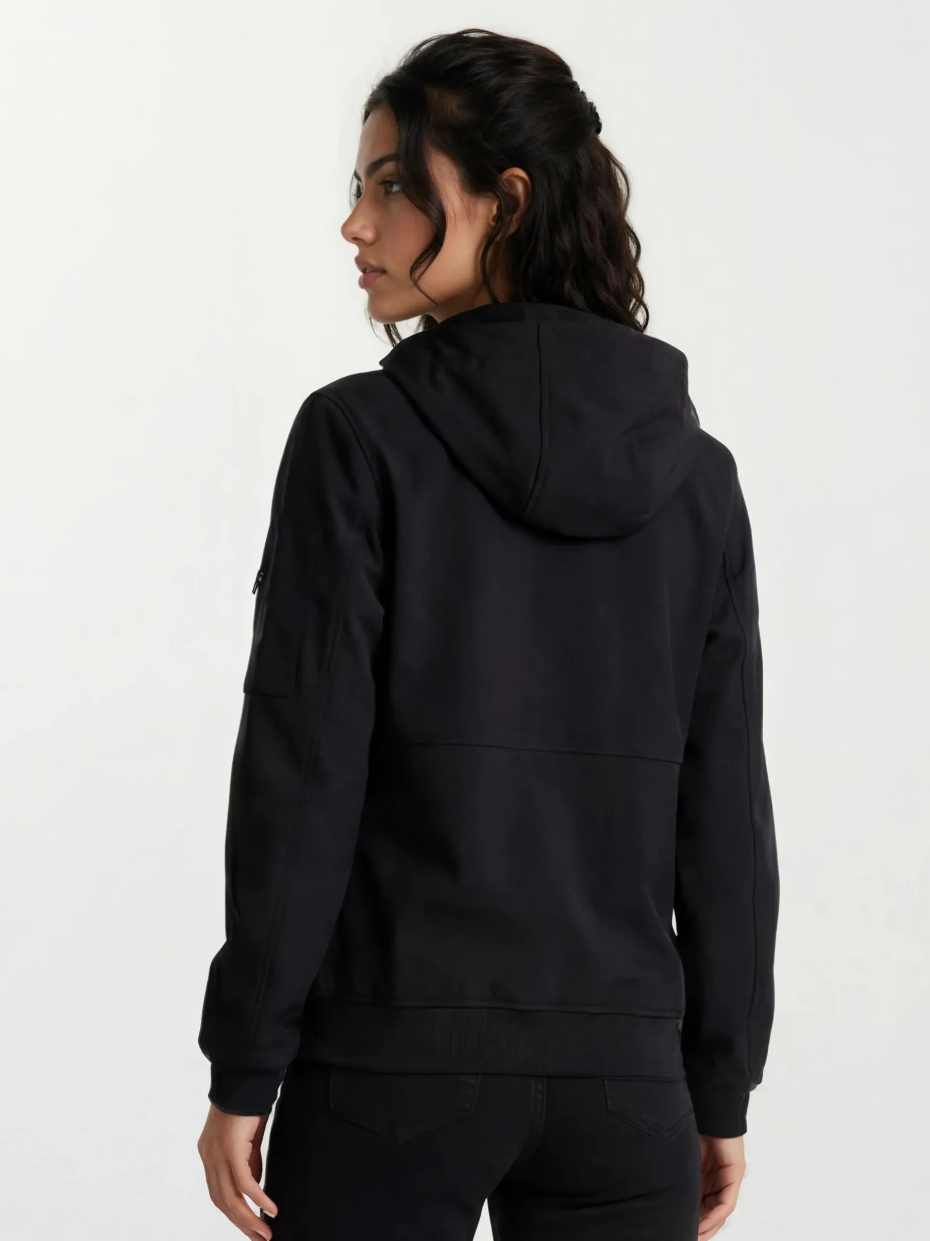 Trueprodigy Damen Outdoorjacke in schwarz