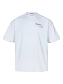 Trueprodigy Damen Oversize-Shirt - Marin F in hellgrau