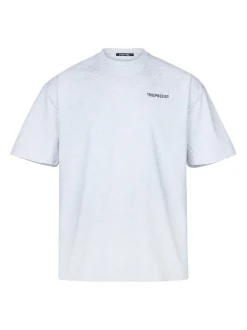 Trueprodigy Damen Oversize-Shirt - Lior F in hellgrau