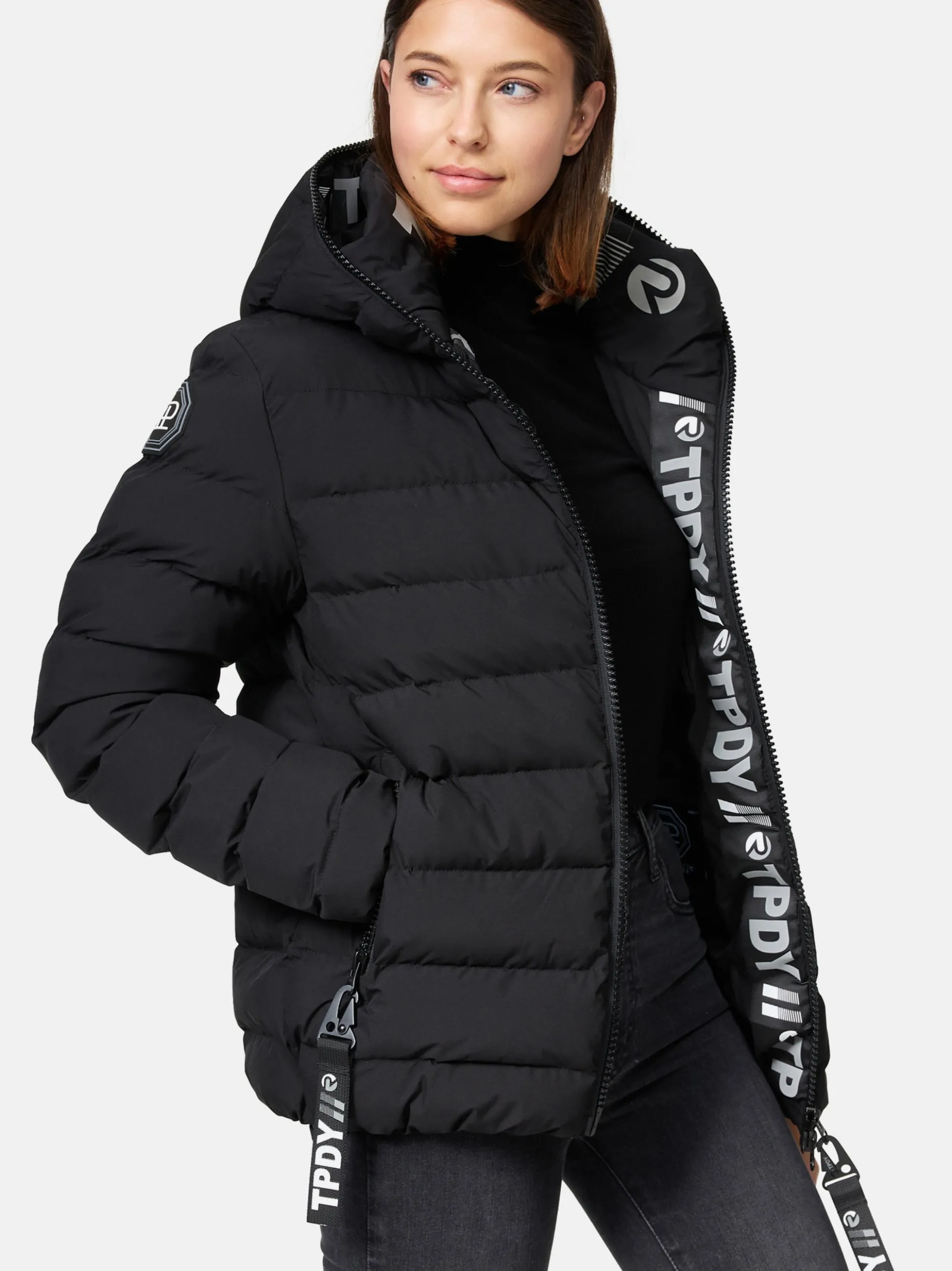 Trueprodigy Damen Winterjacke - Neo F in schwarz
