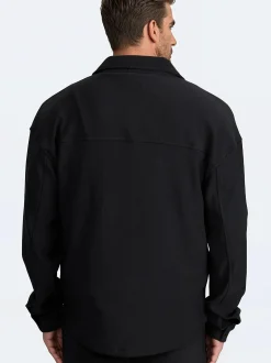 Trueprodigy Herren Freizeithemd - Wyatt in schwarz