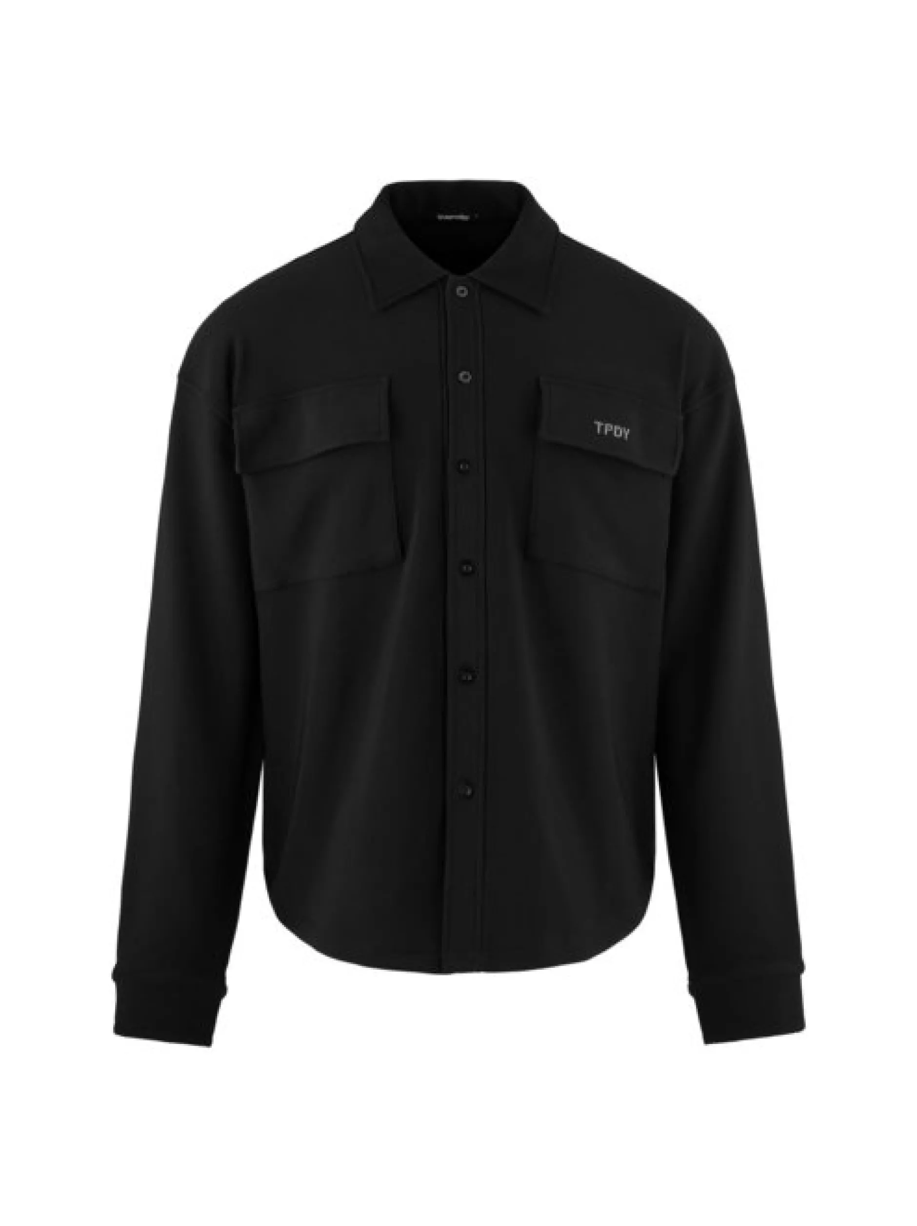Trueprodigy Herren Freizeithemd - Wyatt in schwarz