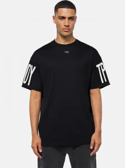Trueprodigy Herren Oversize-Shirt - Viktor in schwarz