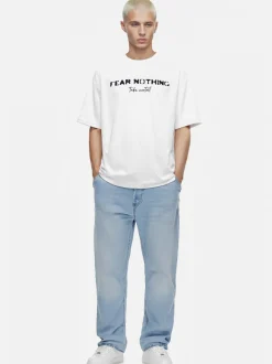 Trueprodigy Herren Oversize-Shirt - Noa in weiß