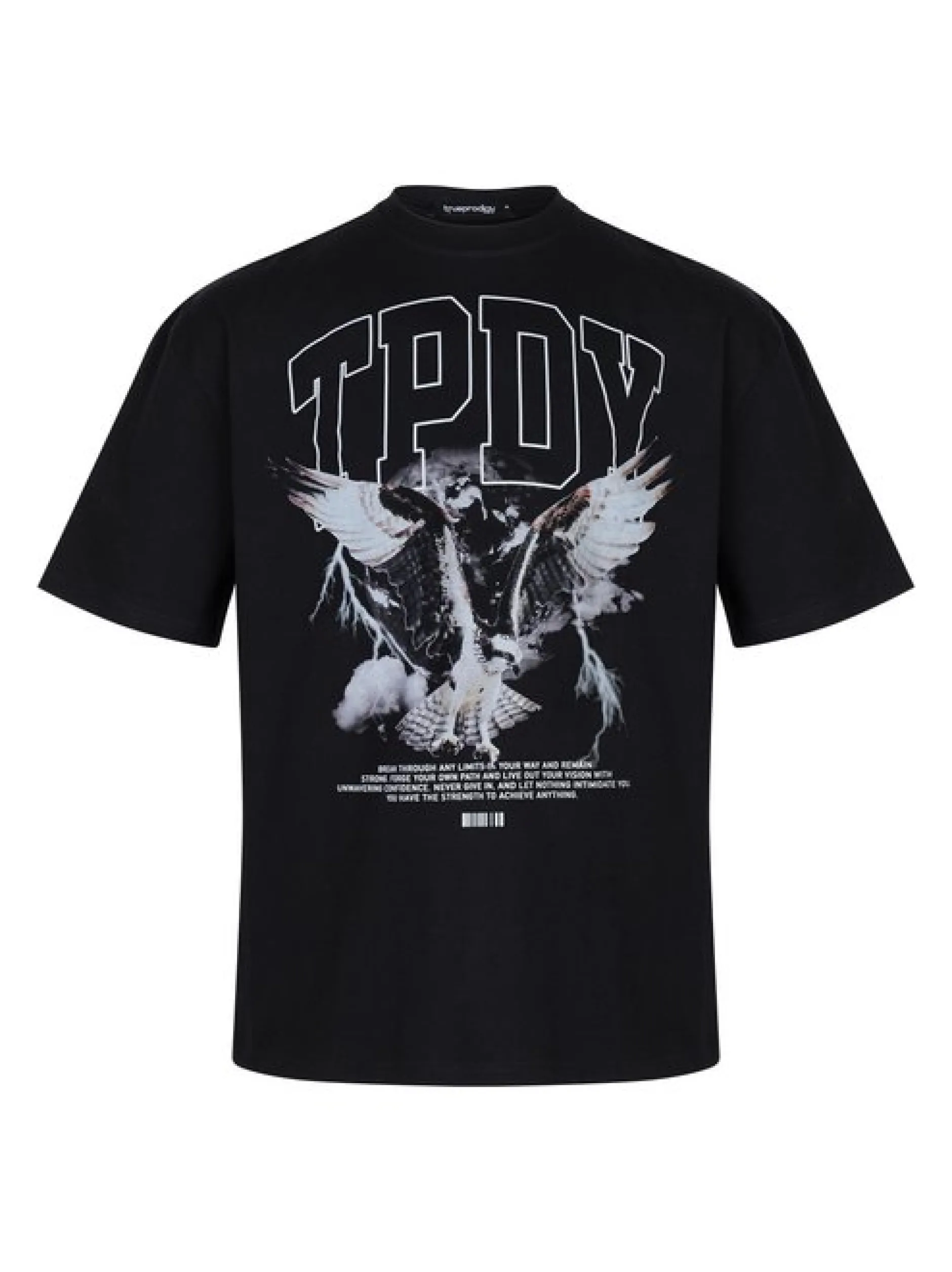 Trueprodigy Herren Oversize-Shirt - Yuki in schwarz