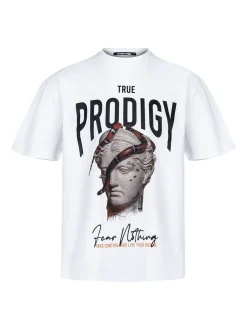 Trueprodigy Herren Oversize-Shirt - Jamie in weiß