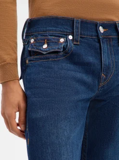 True Religion Herren Jeans - Ricky Relaxed Straight in denim