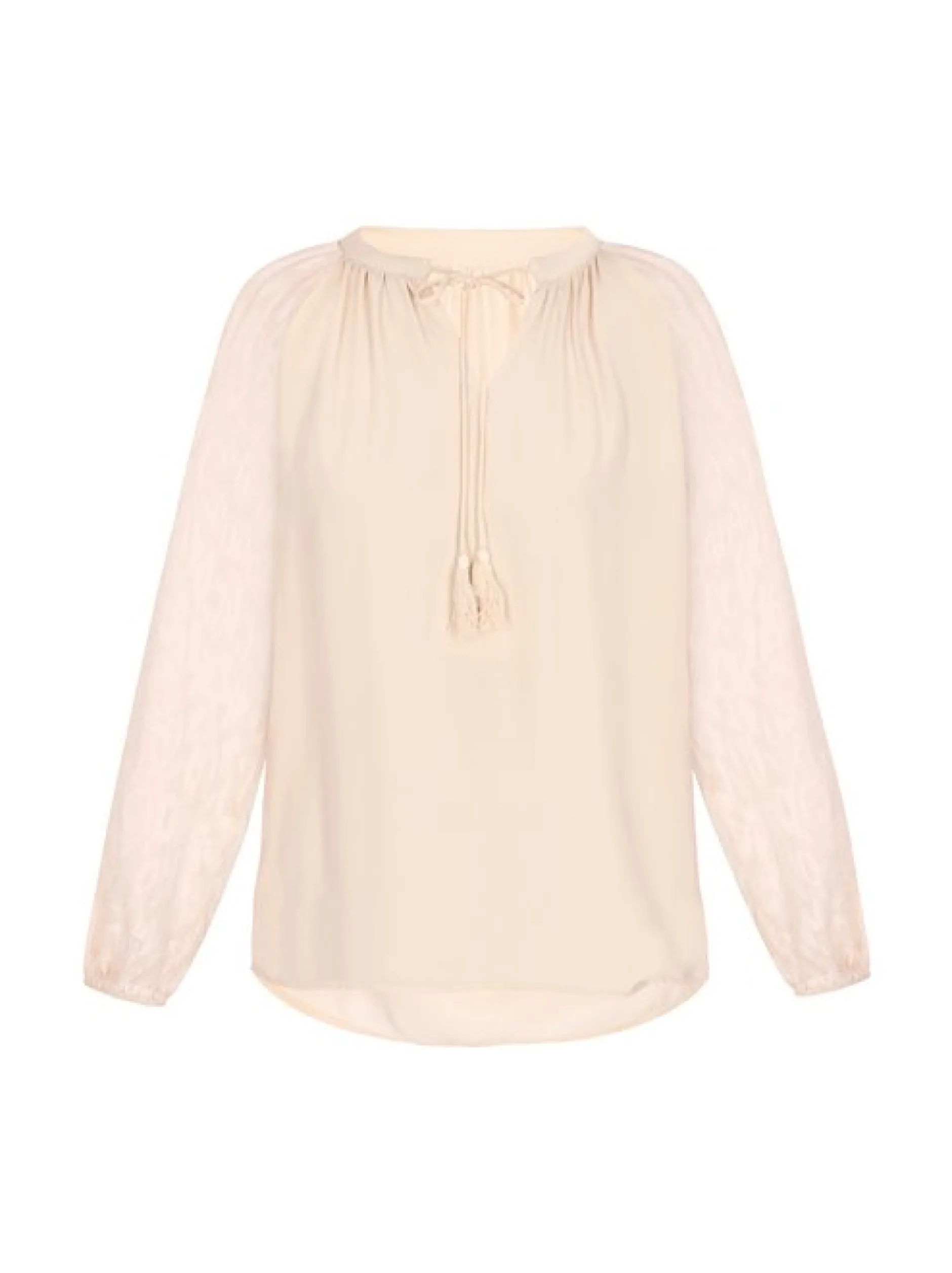 Usha Damen Bluse in beige