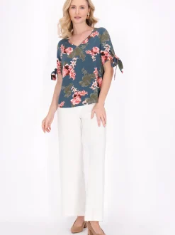 Usha Damen Bluse in grün