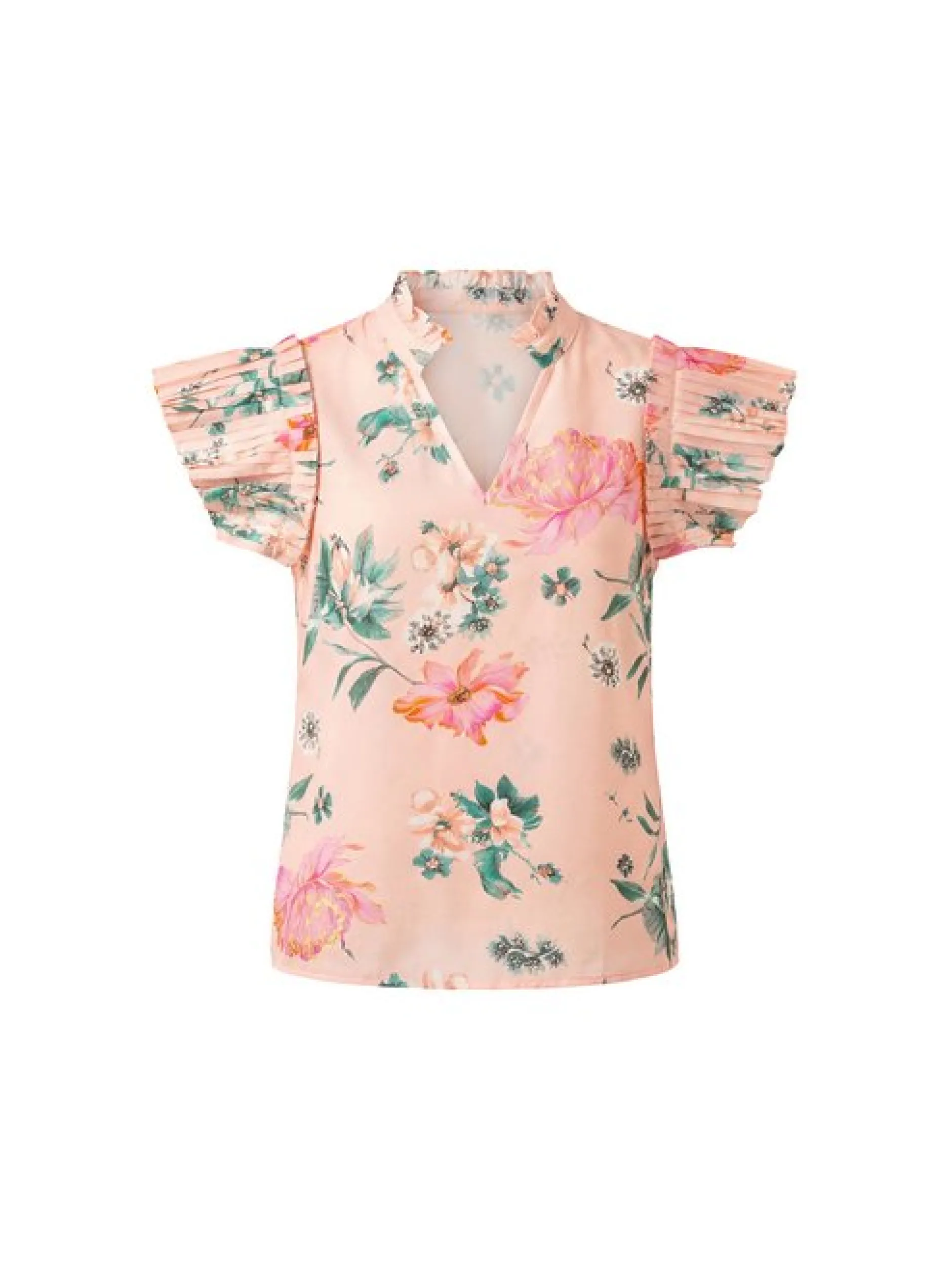 Usha Damen Bluse in mehrfarbig