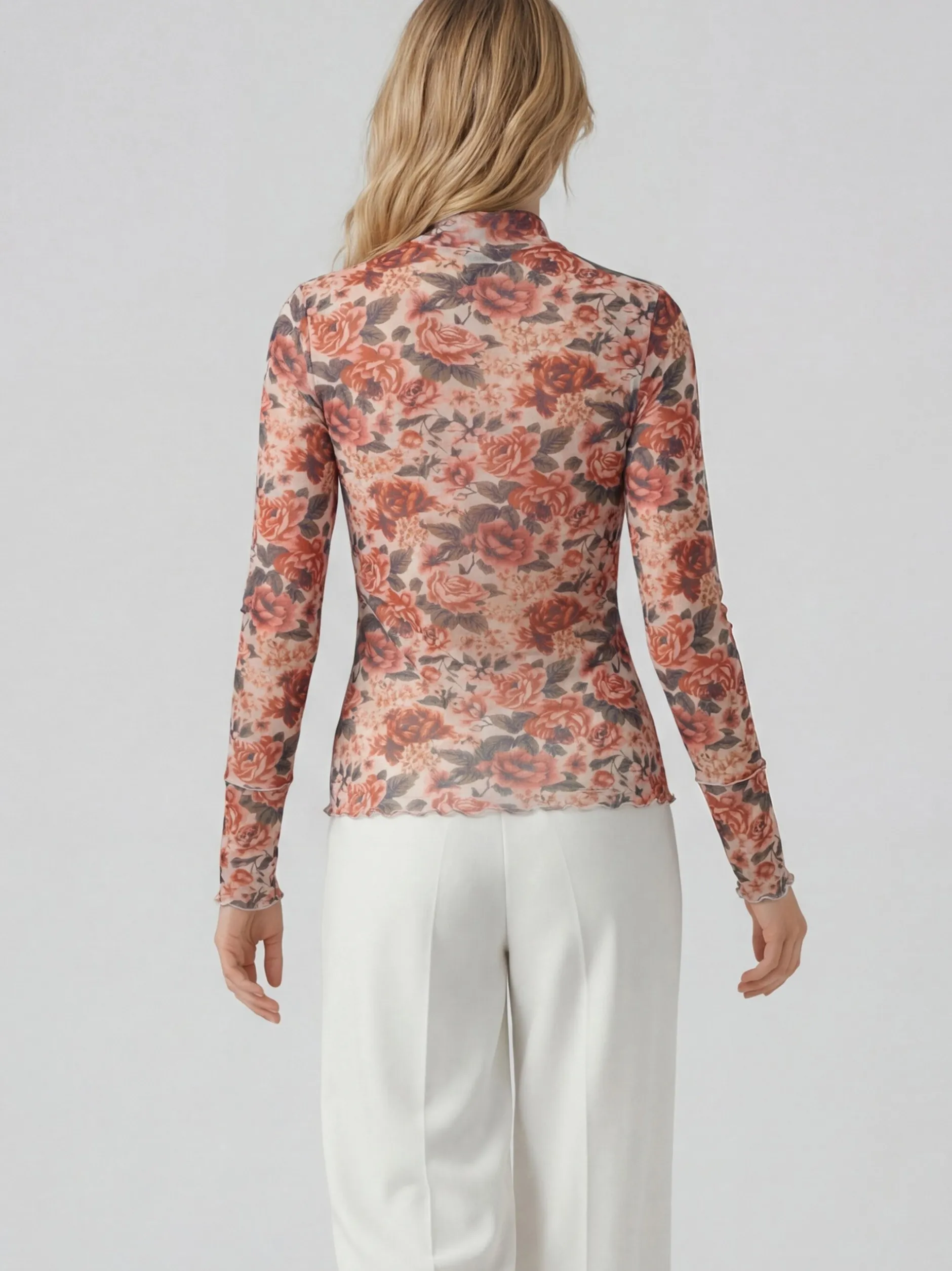 Usha Damen Bluse in rosa
