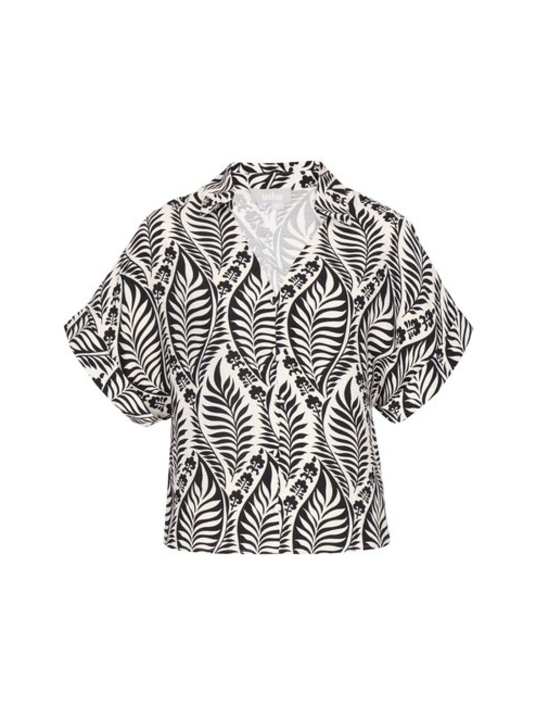 Usha Damen Bluse in schwarz
