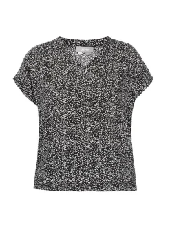 Usha Damen Bluse in schwarz