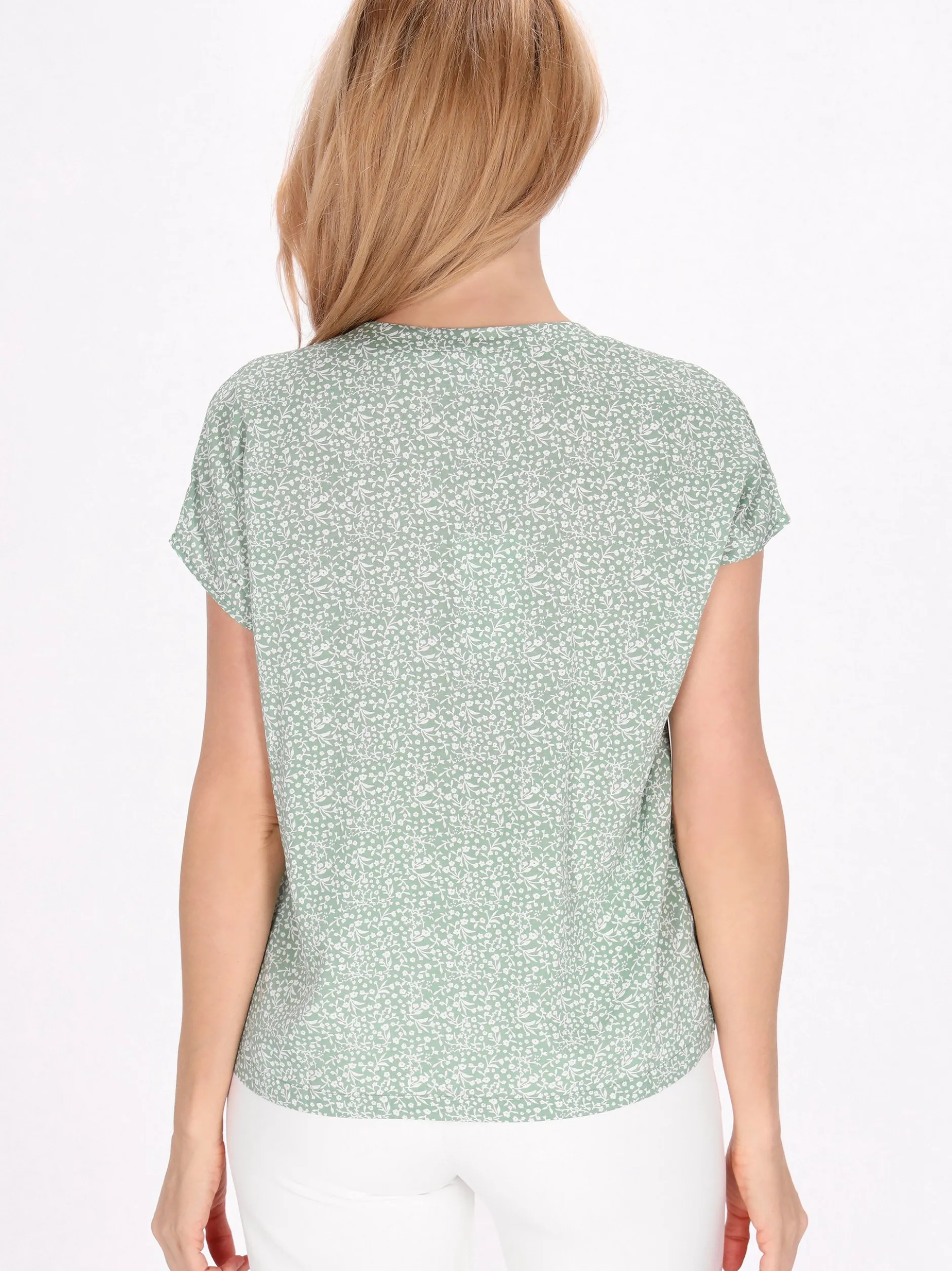 Usha Damen Bluse in türkis
