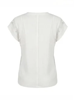 Usha Damen Bluse in weiß