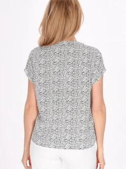 Usha Damen Bluse in weiß